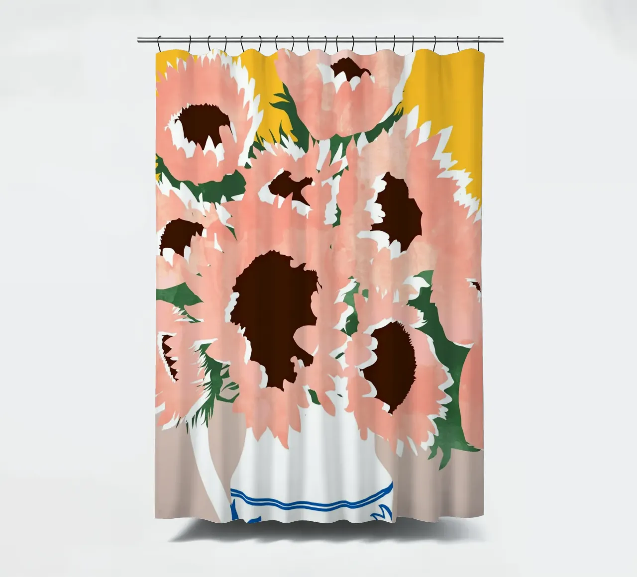 Sunshine On a Cloudy Day On a Cloudy Day shower curtain by 83oranges