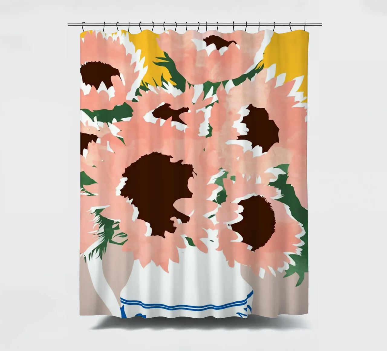 Sunshine On a Cloudy Day On a Cloudy Day shower curtain by 83oranges
