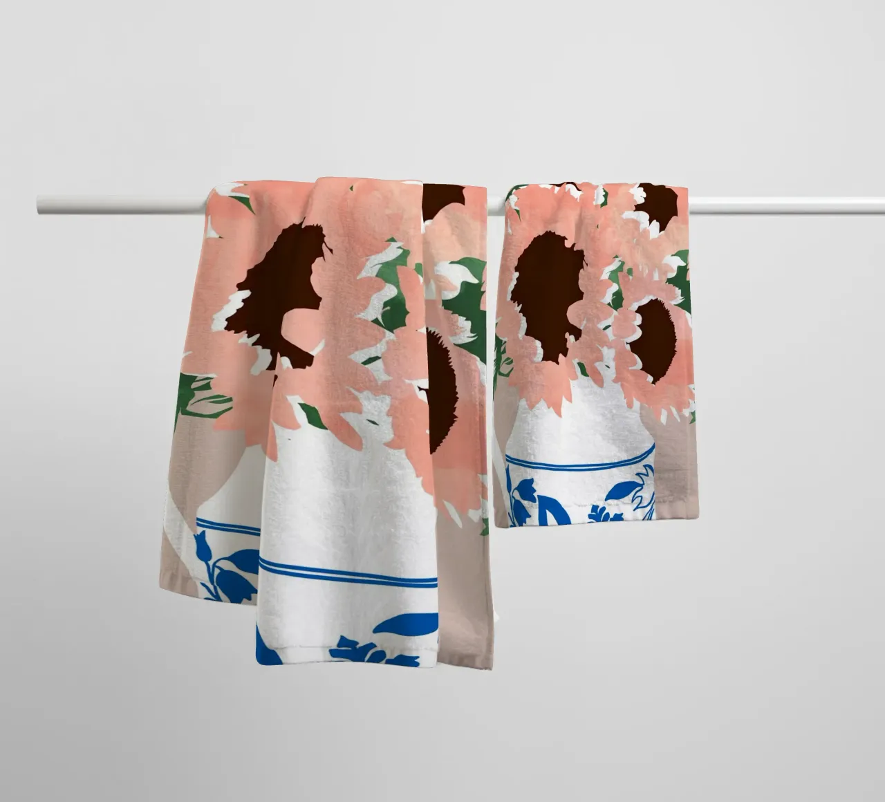 Sunshine On a Cloudy Day On a Cloudy Day towel by 83oranges