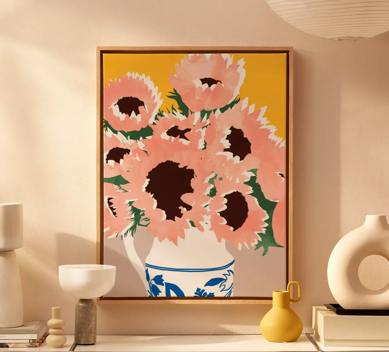 Soleil sur un jour nuageux Sur un jour nuageux toile de 83oranges