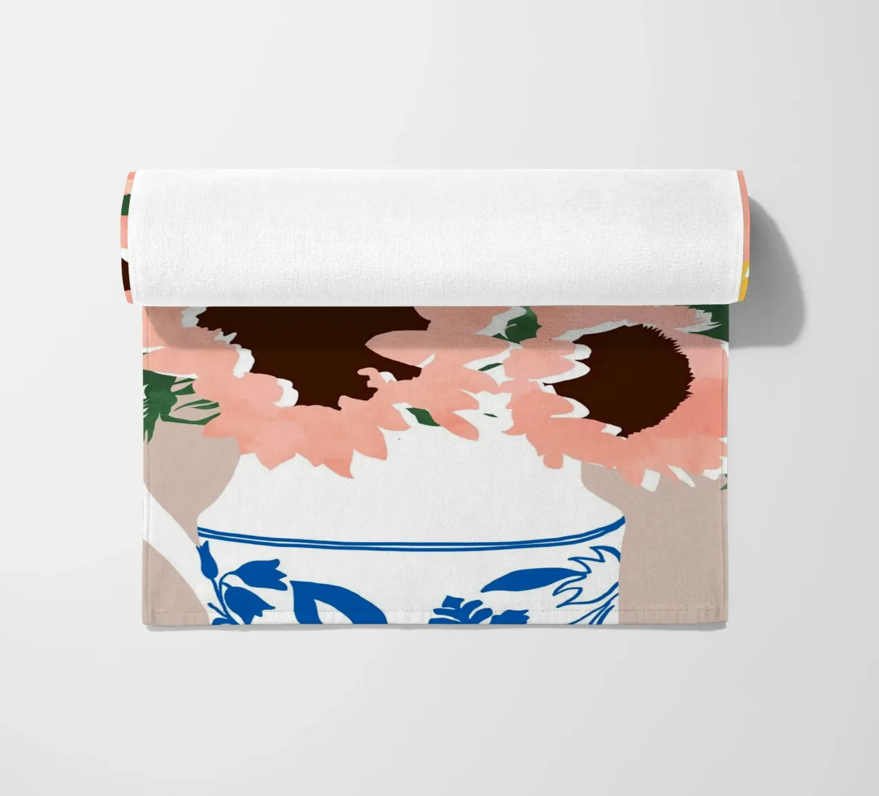 Sunshine On a Cloudy Day On a Cloudy Day beach towel by 83oranges