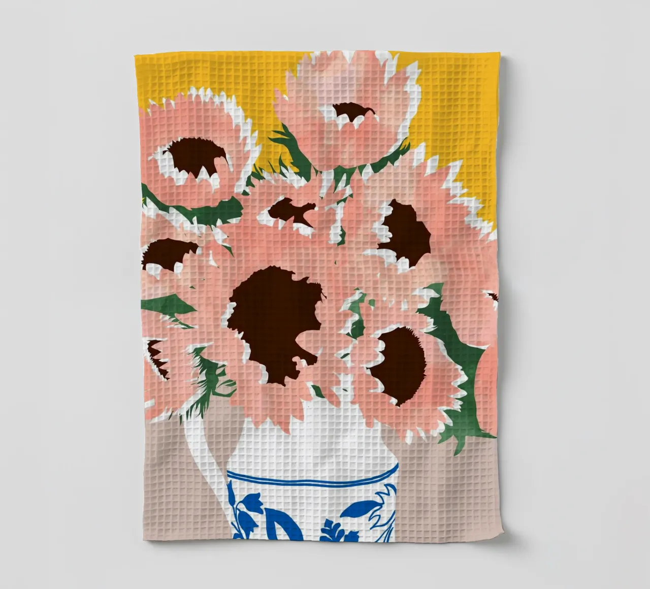 Sunshine On a Cloudy Day On a Cloudy Day tea towel by 83oranges