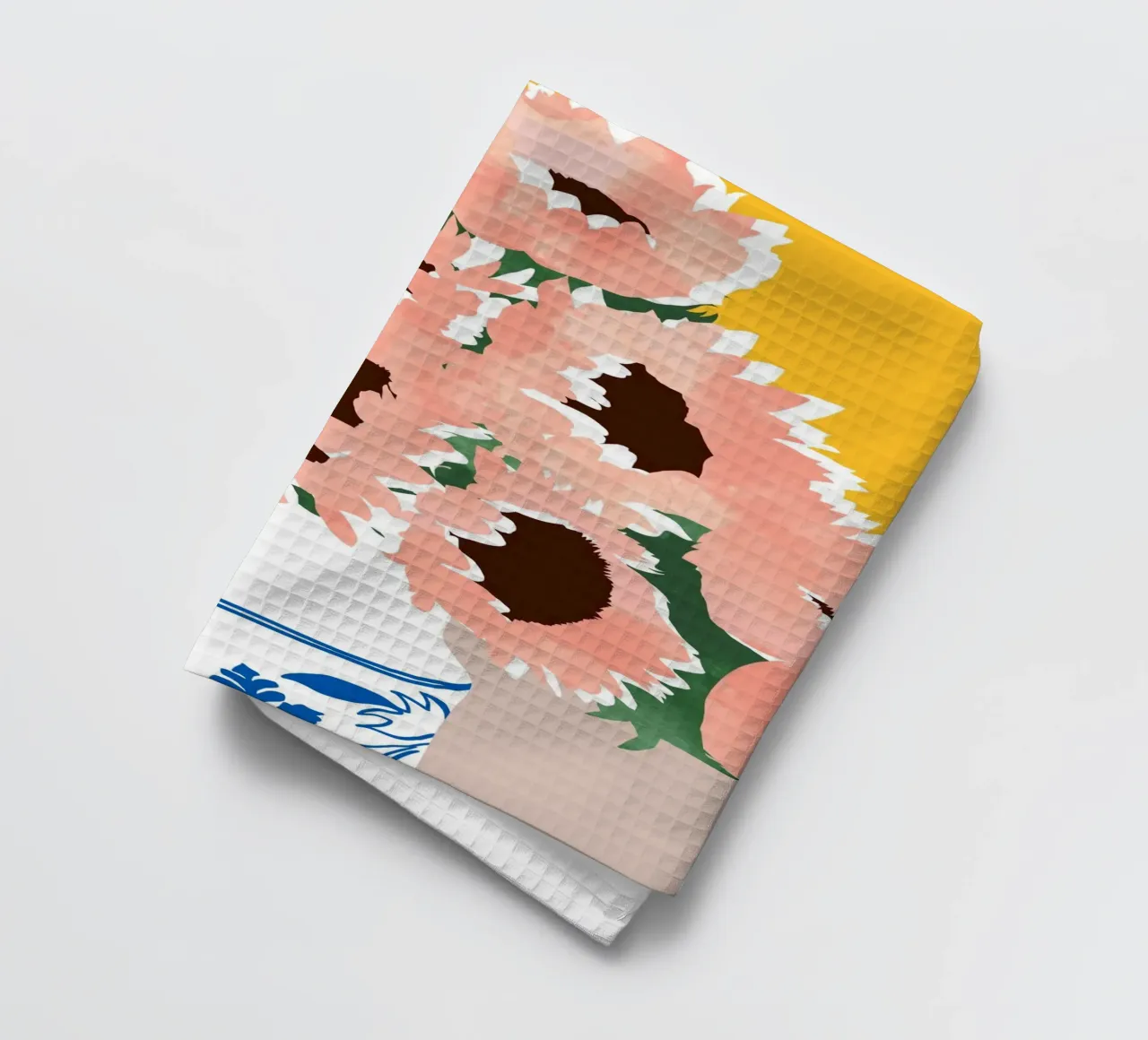 Sunshine On a Cloudy Day On a Cloudy Day tea towel by 83oranges