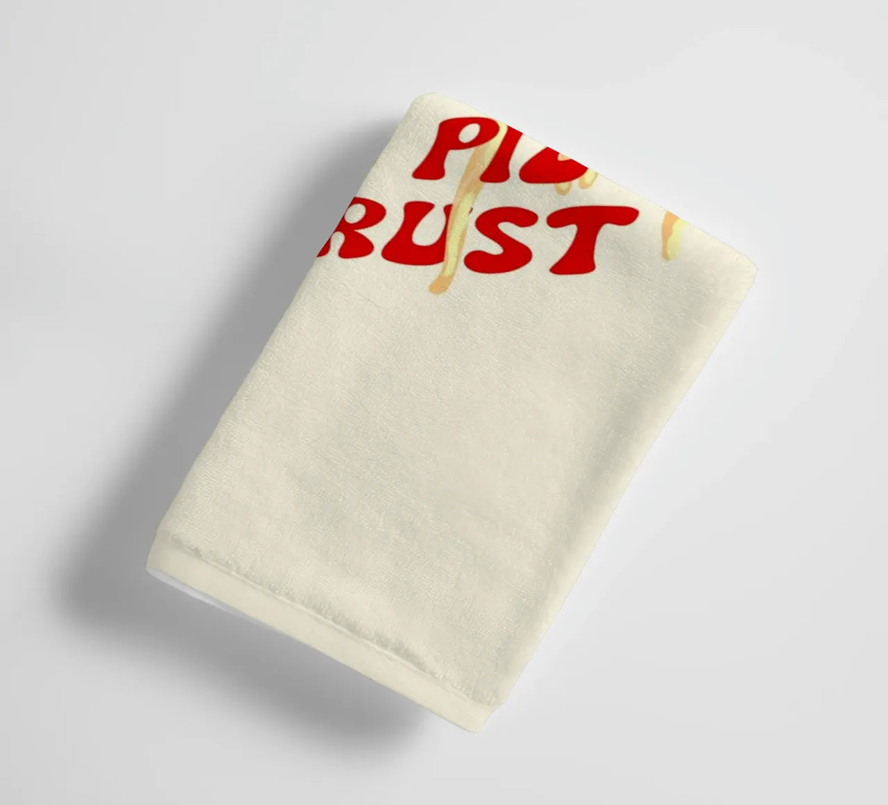 In Pizza Wir Kruste - Peperoni-Scheibe Handtuch von EDMPROJECT