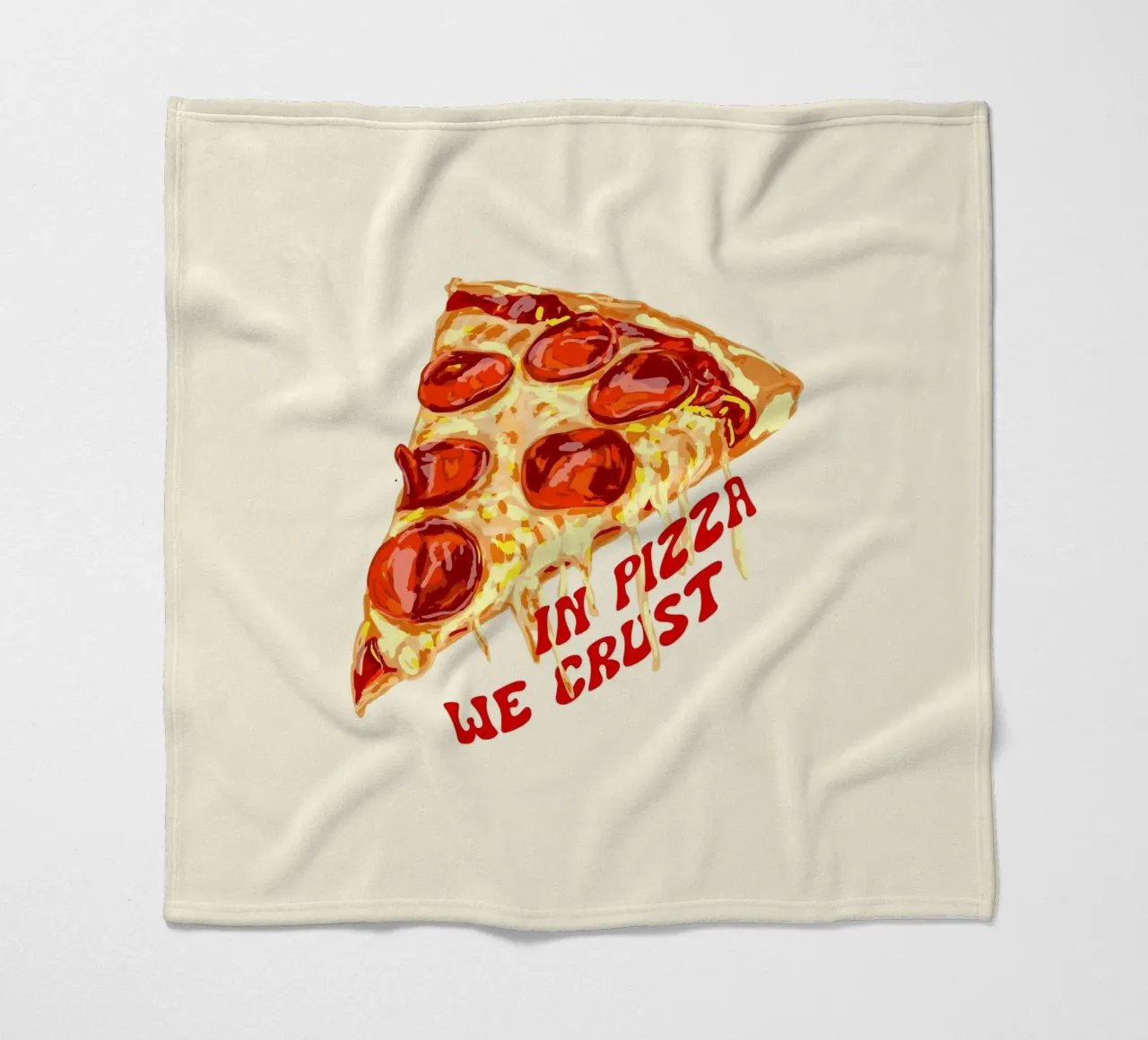 In Pizza We Crust - Pepperoni Slice coperta in pile da EDMPROJECT