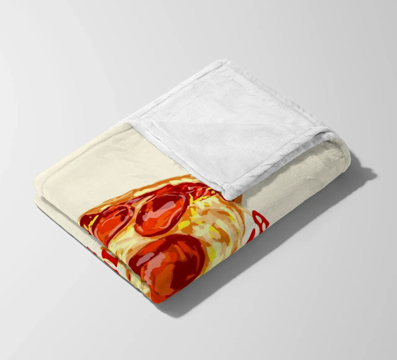 In Pizza We Crust - Pepperoni Slice coperta in pile da EDMPROJECT