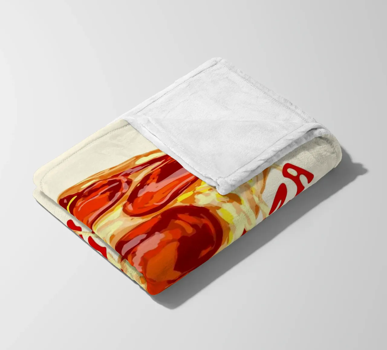 In Pizza We Crust - Pepperoni Slice coperta in pile da EDMPROJECT