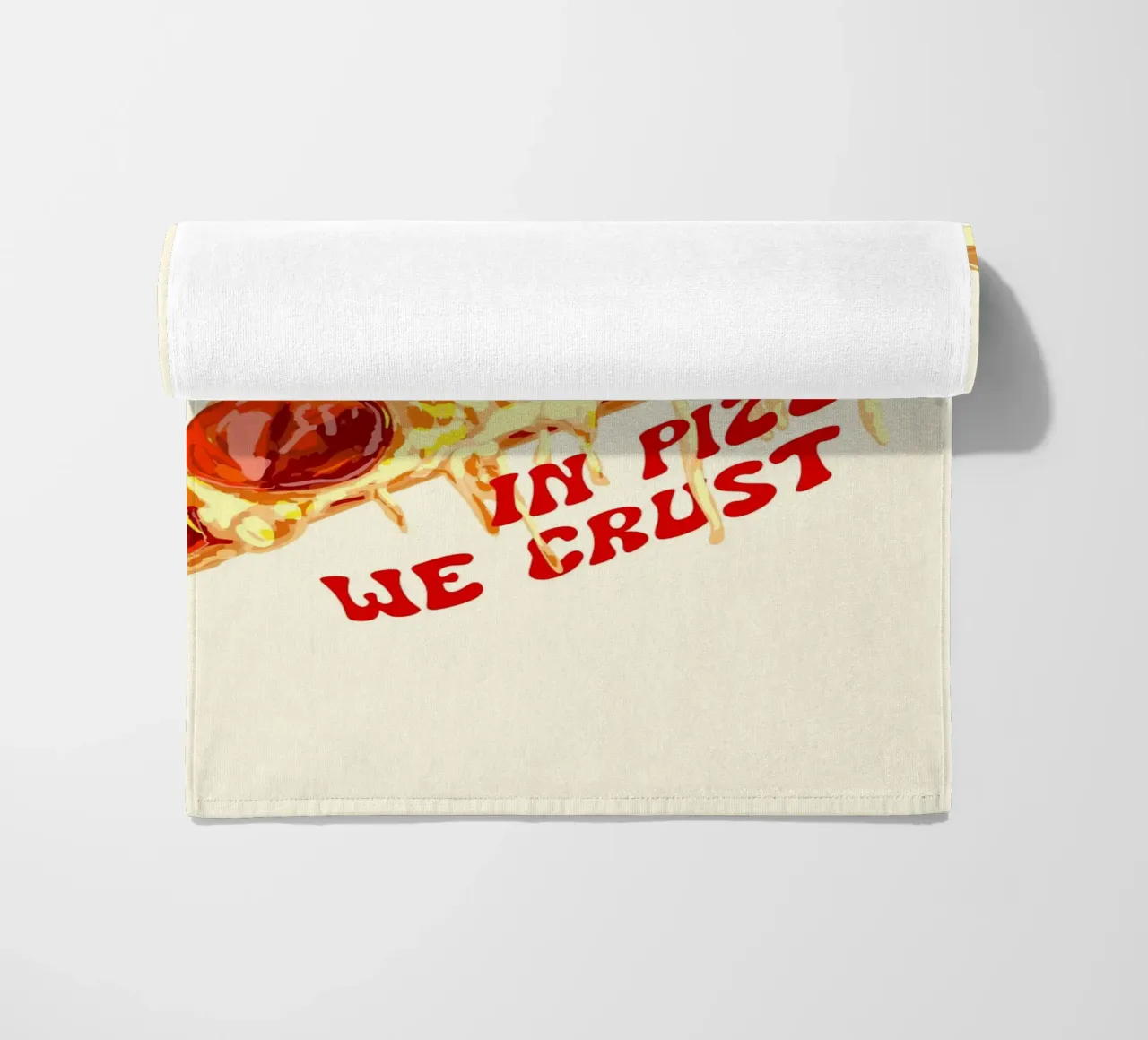 In Pizza We Crust - Pepperoni Slice telo mare da EDMPROJECT