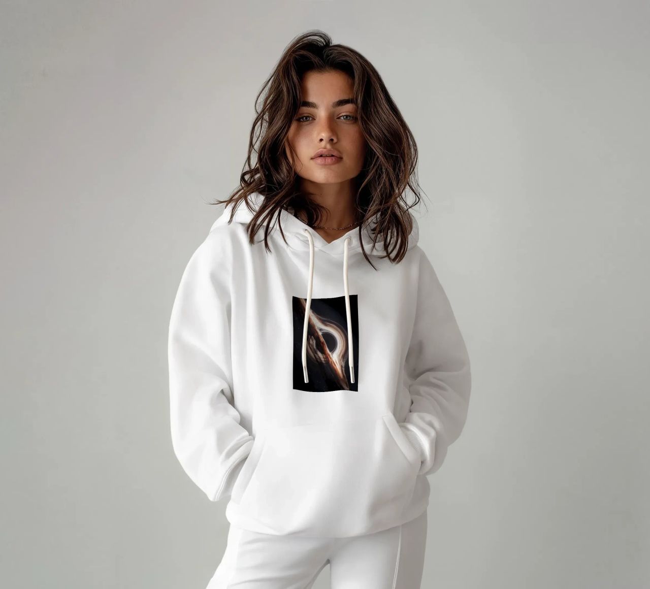 Gargantua Back Hole felpa con cappuccio da nabakumov