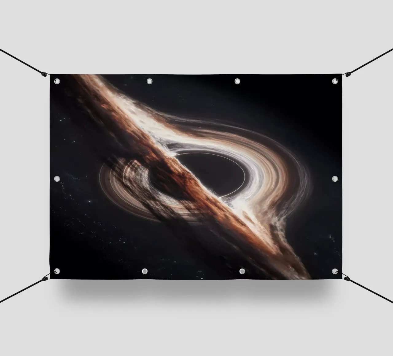 Gargantua Back Hole bâche pvc de nabakumov