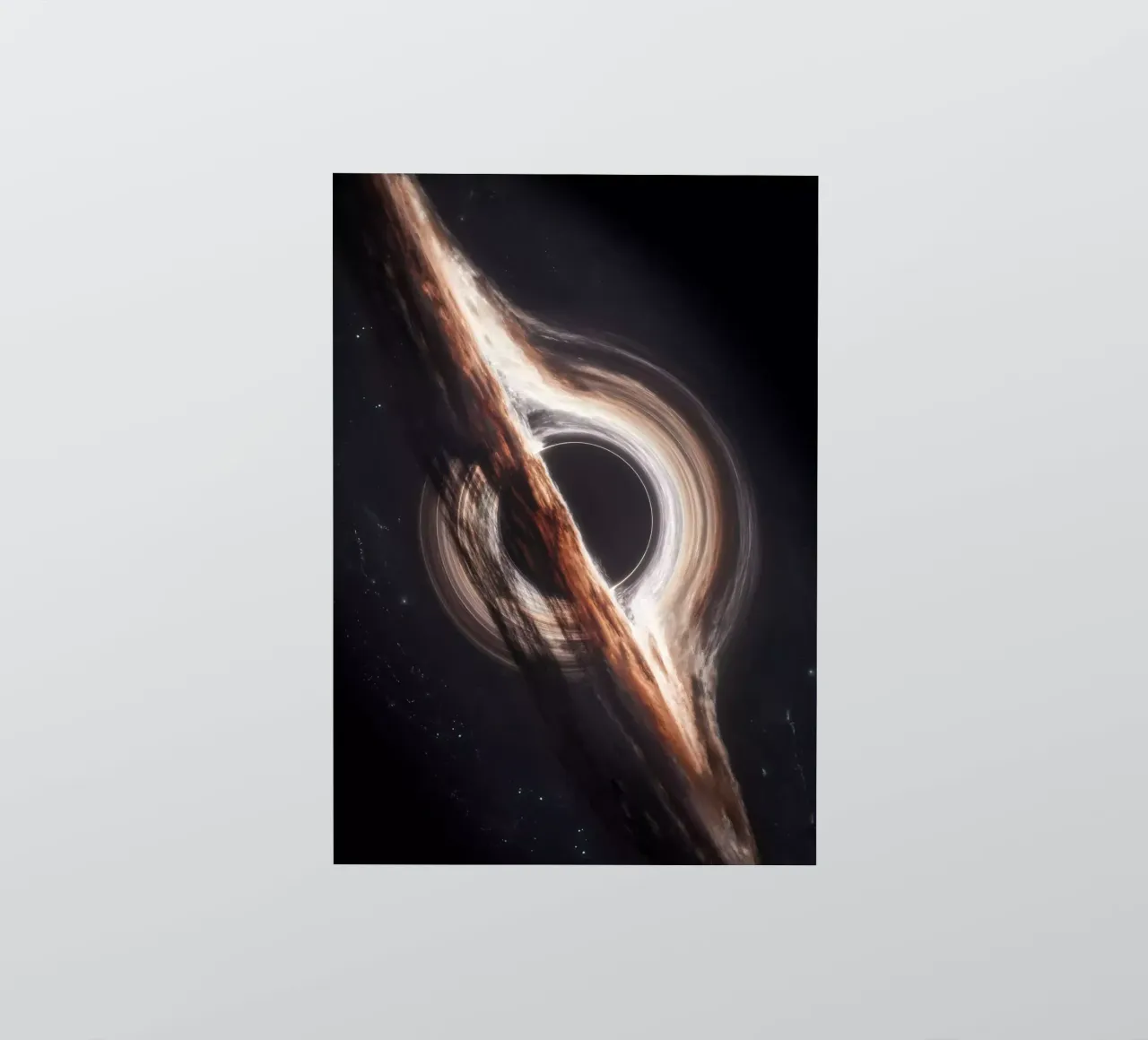 Gargantua Back Hole Sticker von nabakumov