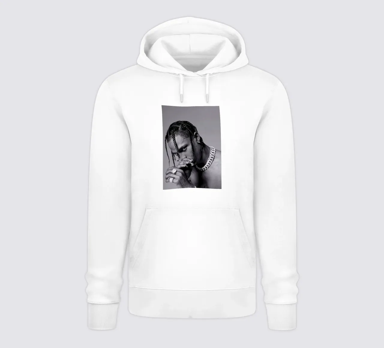Black And White Travis Scott STyle felpa con cappuccio da IGOR G