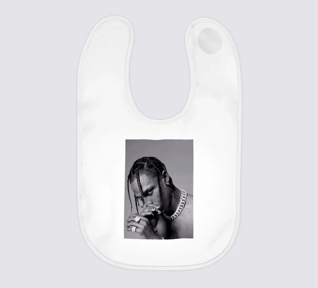 Black And White Travis Scott STyle bavaglino da IGOR G