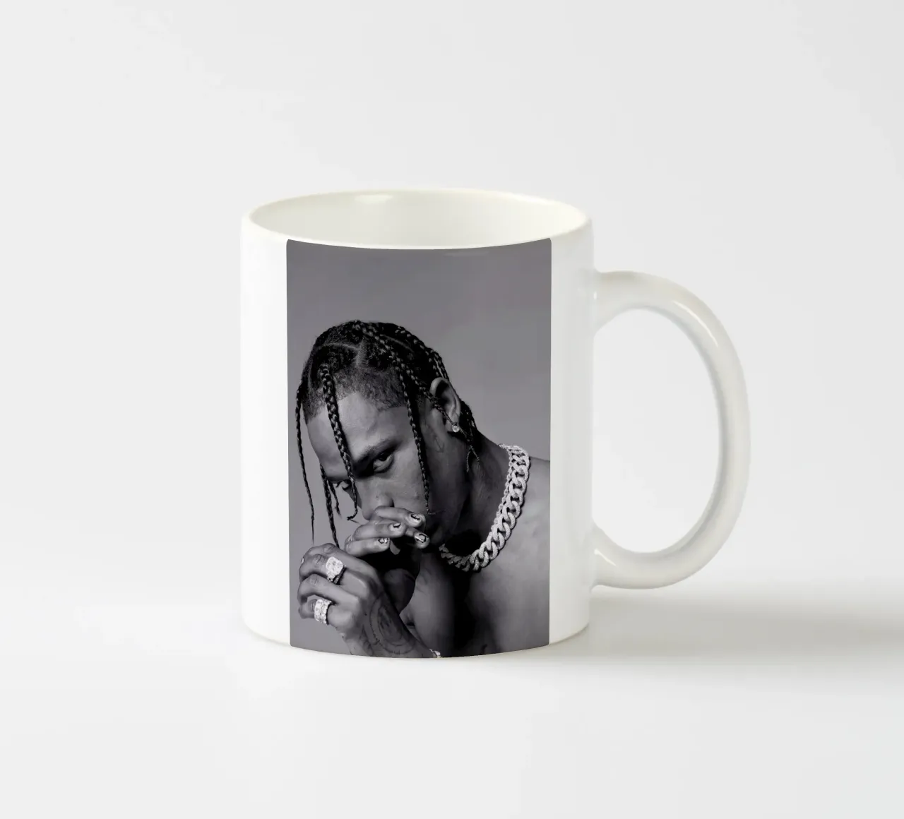 Black And White Travis Scott STyle tazza in ceramica da IGOR G