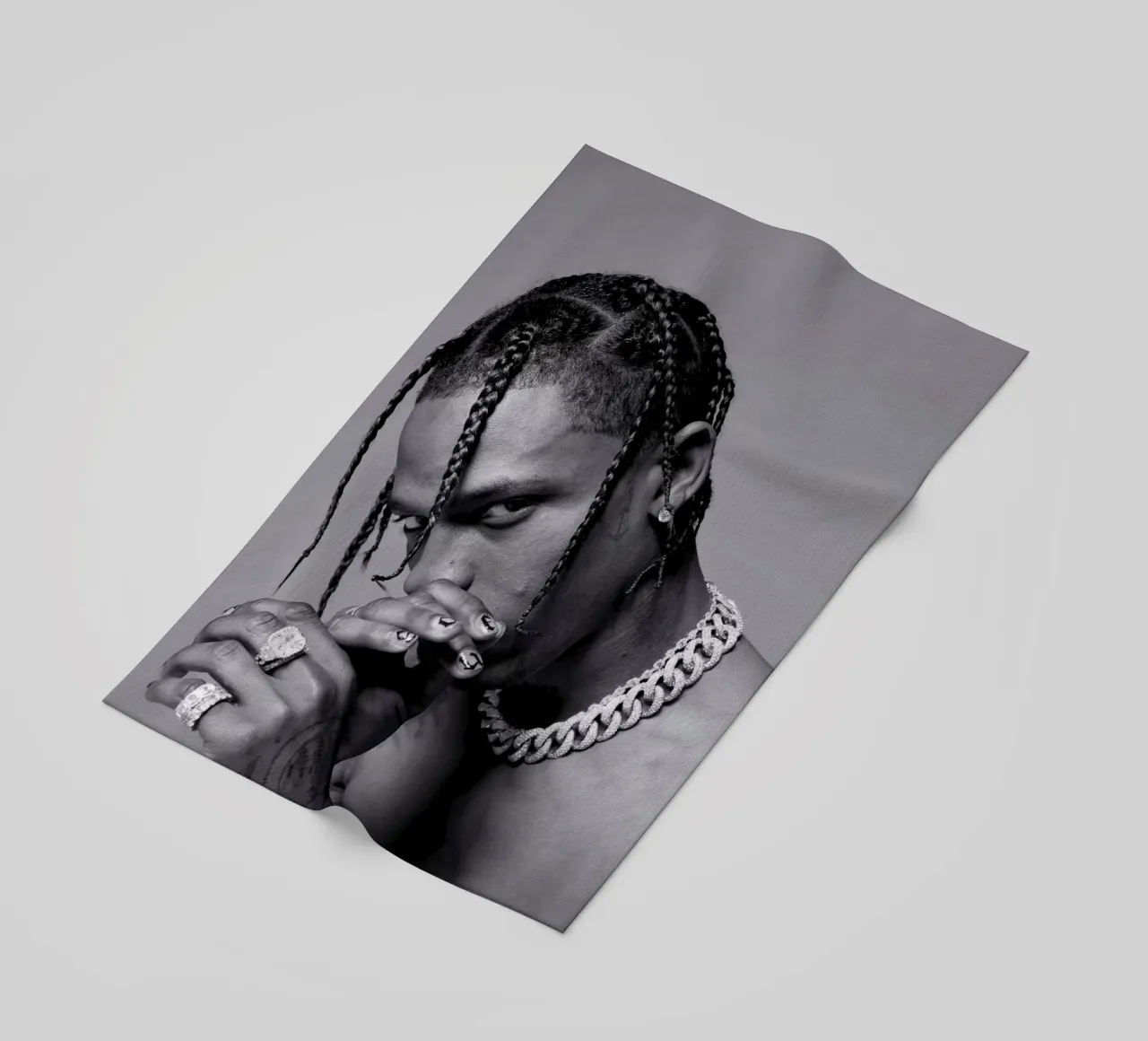 Black And White Travis Scott STyle telo mare da IGOR G