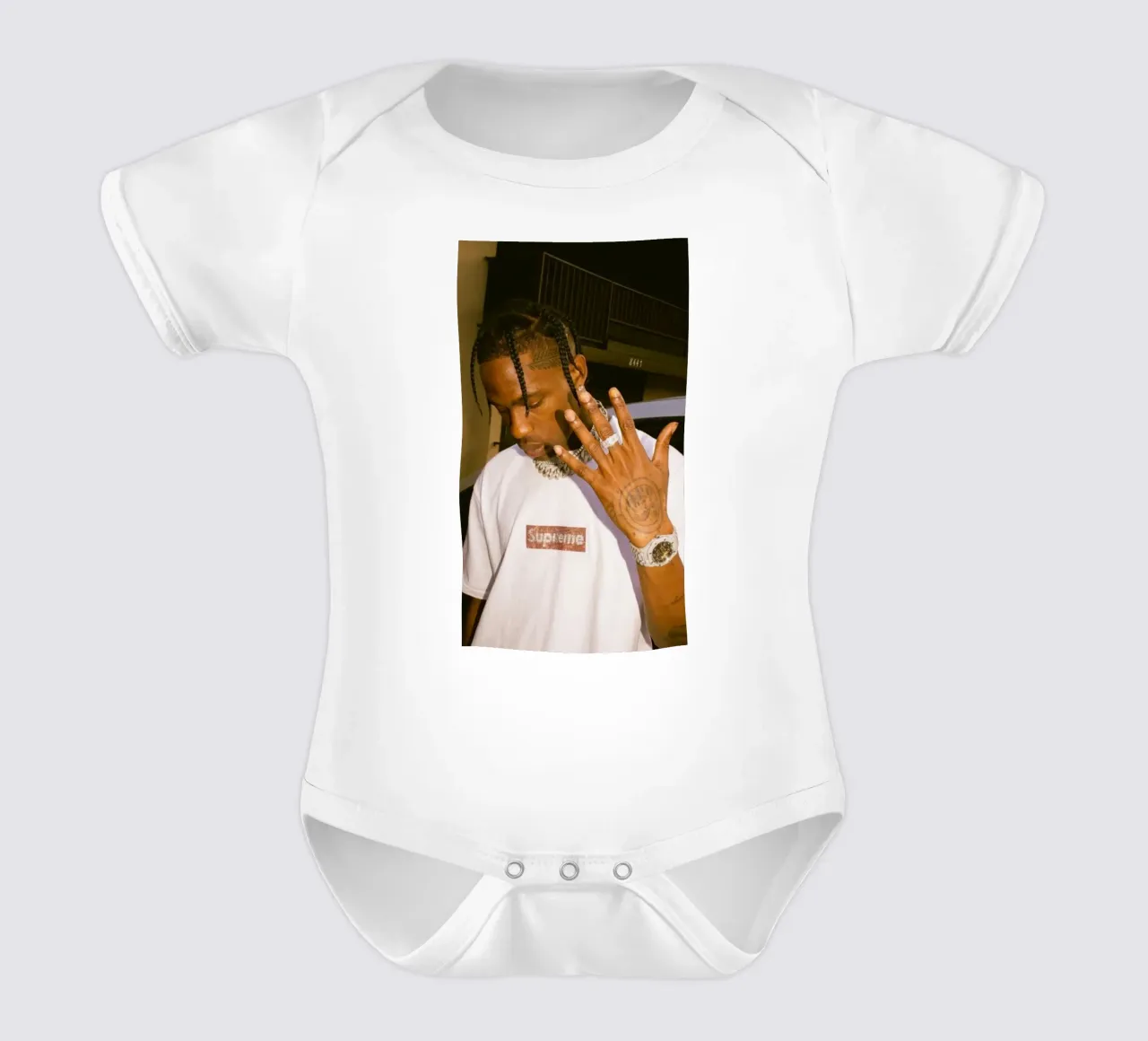 Five Finger Travis Scott Style Poster body neonato maniche corte da IGOR G