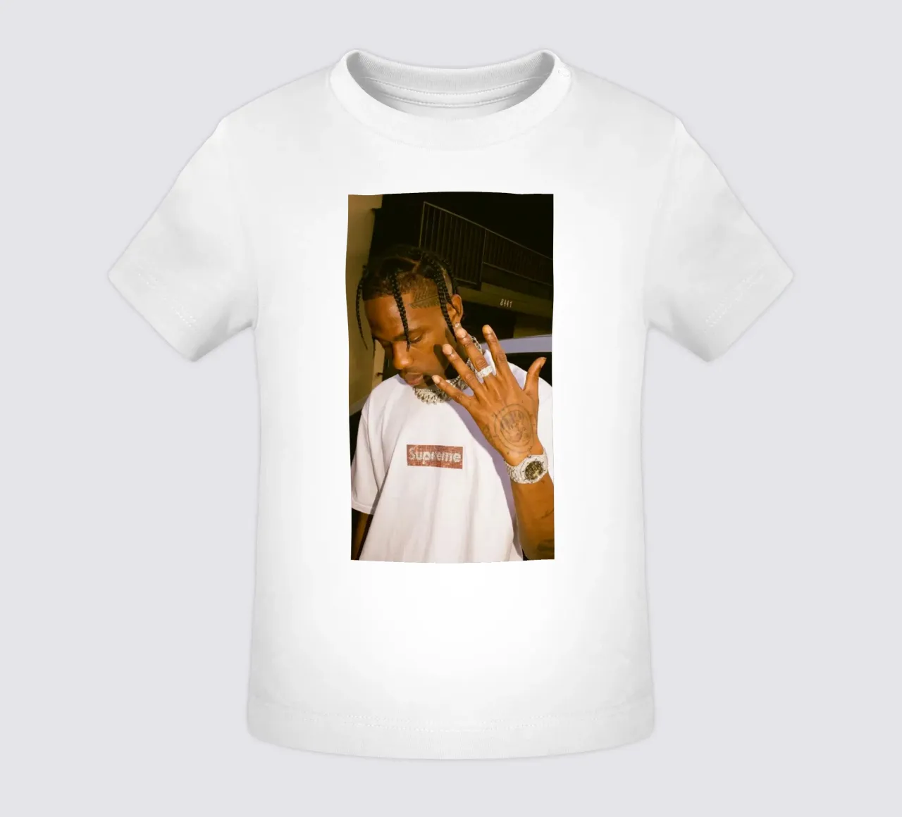 Five Finger Travis Scott Style Poster maglietta neonato da IGOR G
