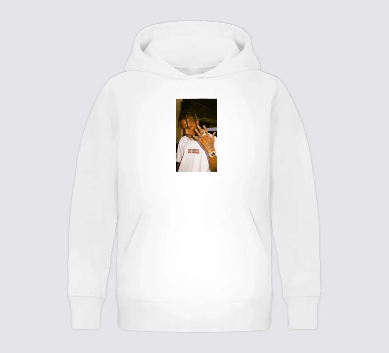 Five Finger Travis Scott Style Poster felpa bambino con cappuccio da IGOR G