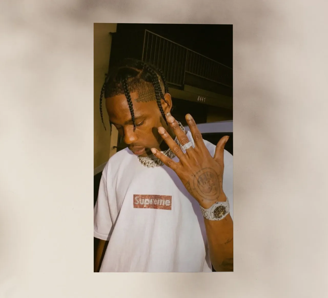 Five Finger Travis Scott Style Poster pellicola backlit da IGOR G