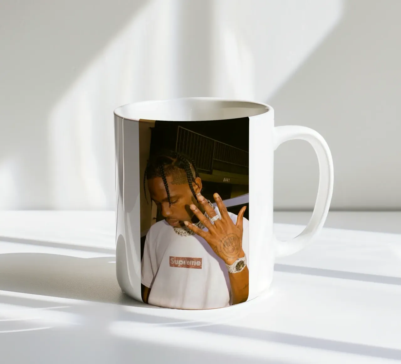 Five Finger Travis Scott Style Poster tazza in ceramica da IGOR G