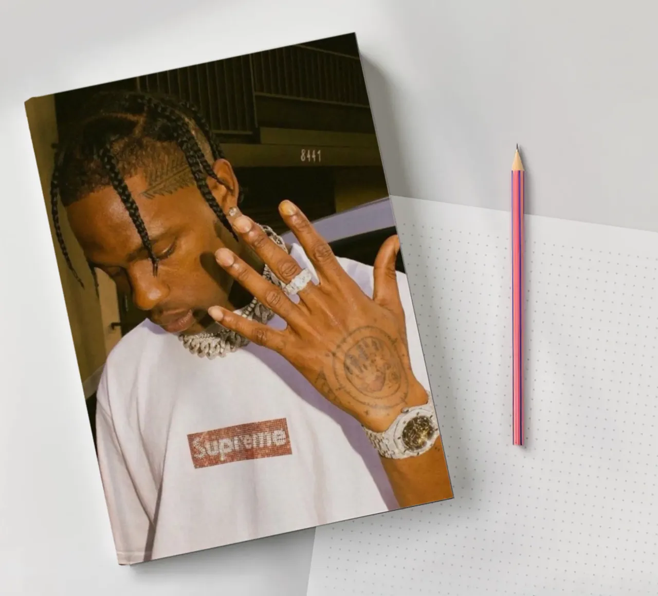 Five Finger Travis Scott Style Poster diario da IGOR G