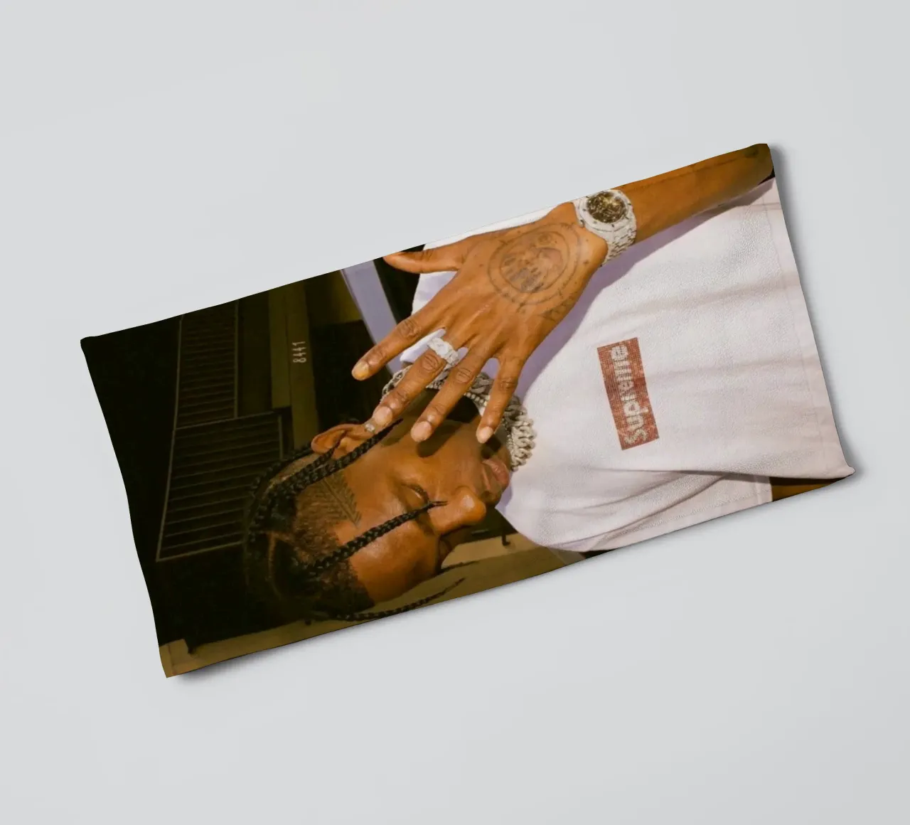 Five Finger Travis Scott Style Poster asciugamano da bagno da IGOR G