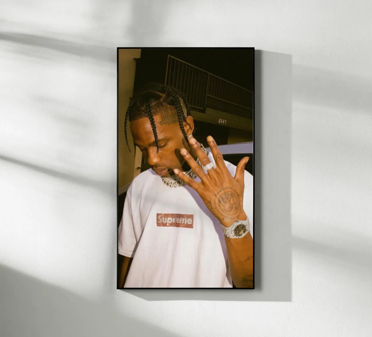 Five Finger Travis Scott Style Poster plexiglass da IGOR G