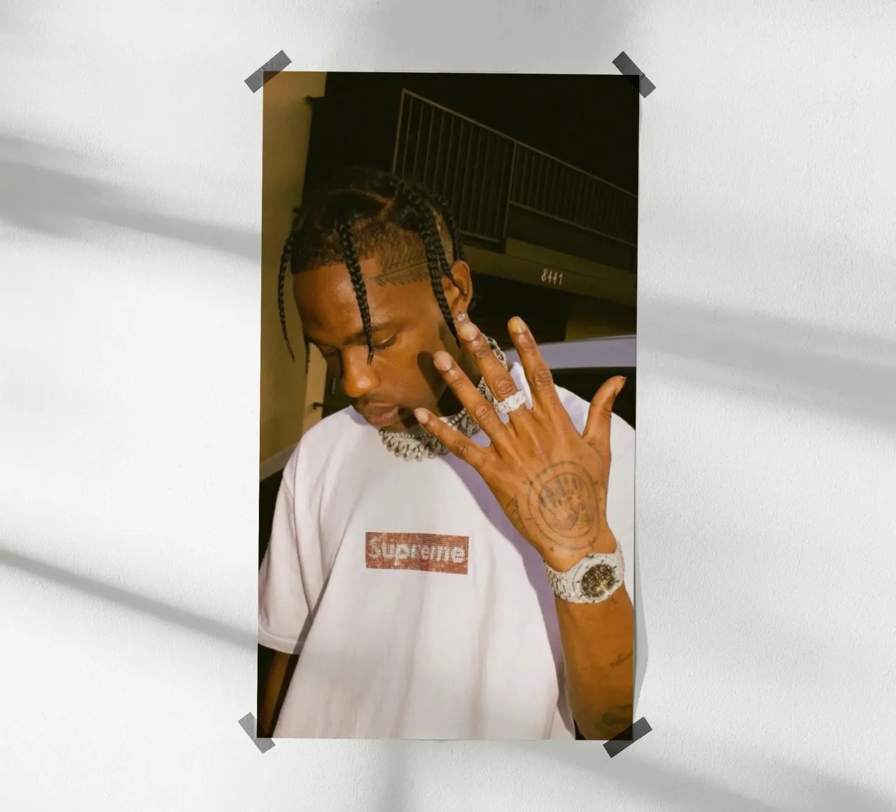 Five Finger Travis Scott Style Poster poster da IGOR G