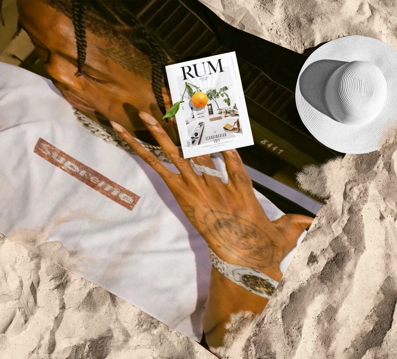 Five Finger Travis Scott Style Poster telo mare da IGOR G