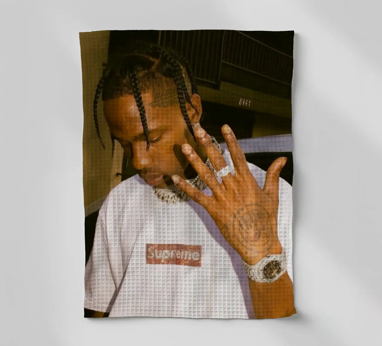 Five Finger Travis Scott Style Poster canovaccio da cucina da IGOR G