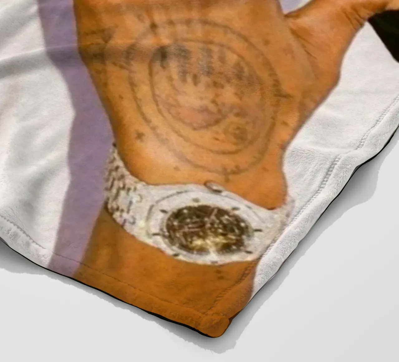Five Finger Travis Scott Style Poster coperta in pile da IGOR G