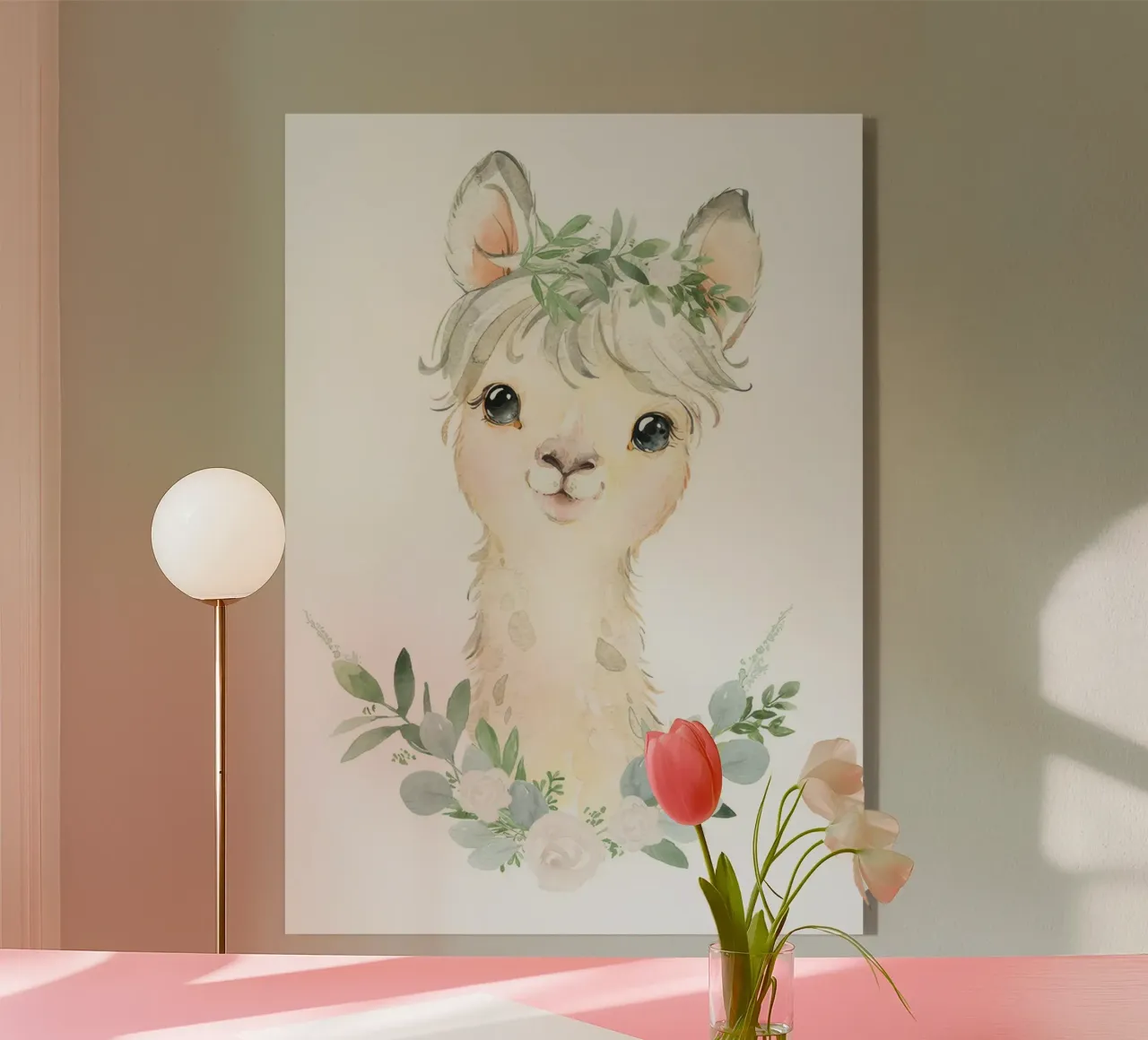 cucciolo di lama plexiglass da Panait Ivascu