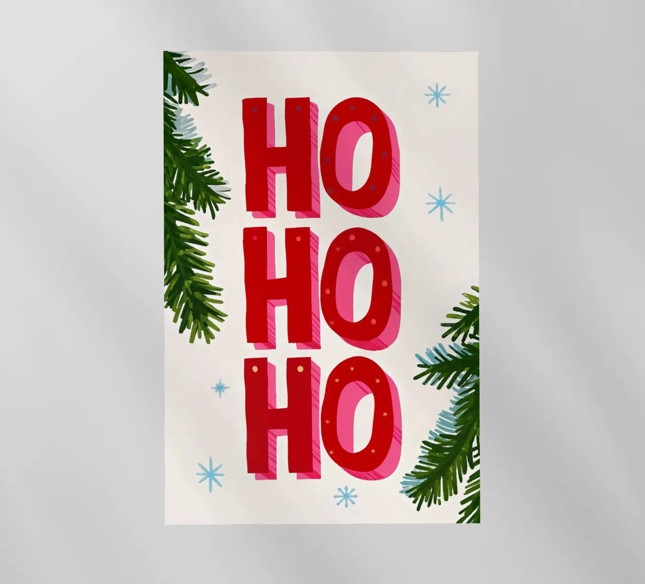 Feliz Navidad - Typo Print lámina retroiluminada de ChristmasMooodz