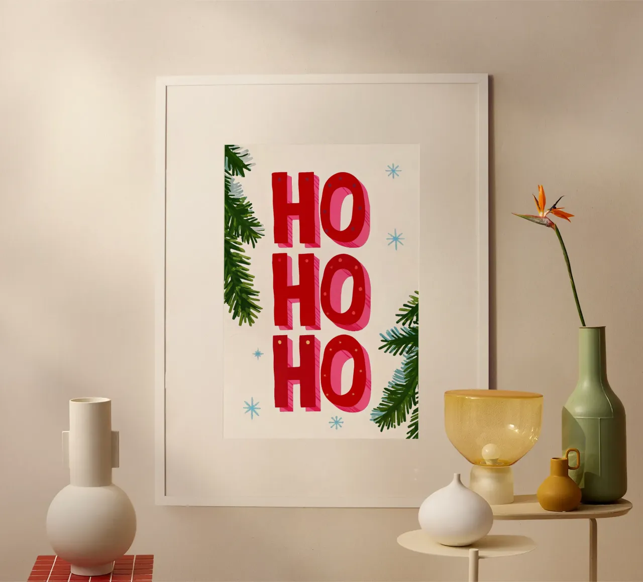 Feliz Navidad - Typo Print hahnemühle de ChristmasMooodz
