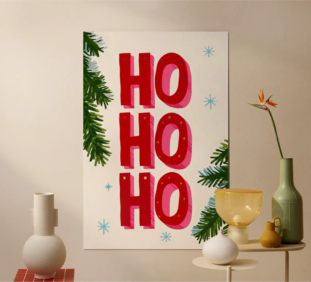 Feliz Navidad - Typo Print hahnemühle de ChristmasMooodz
