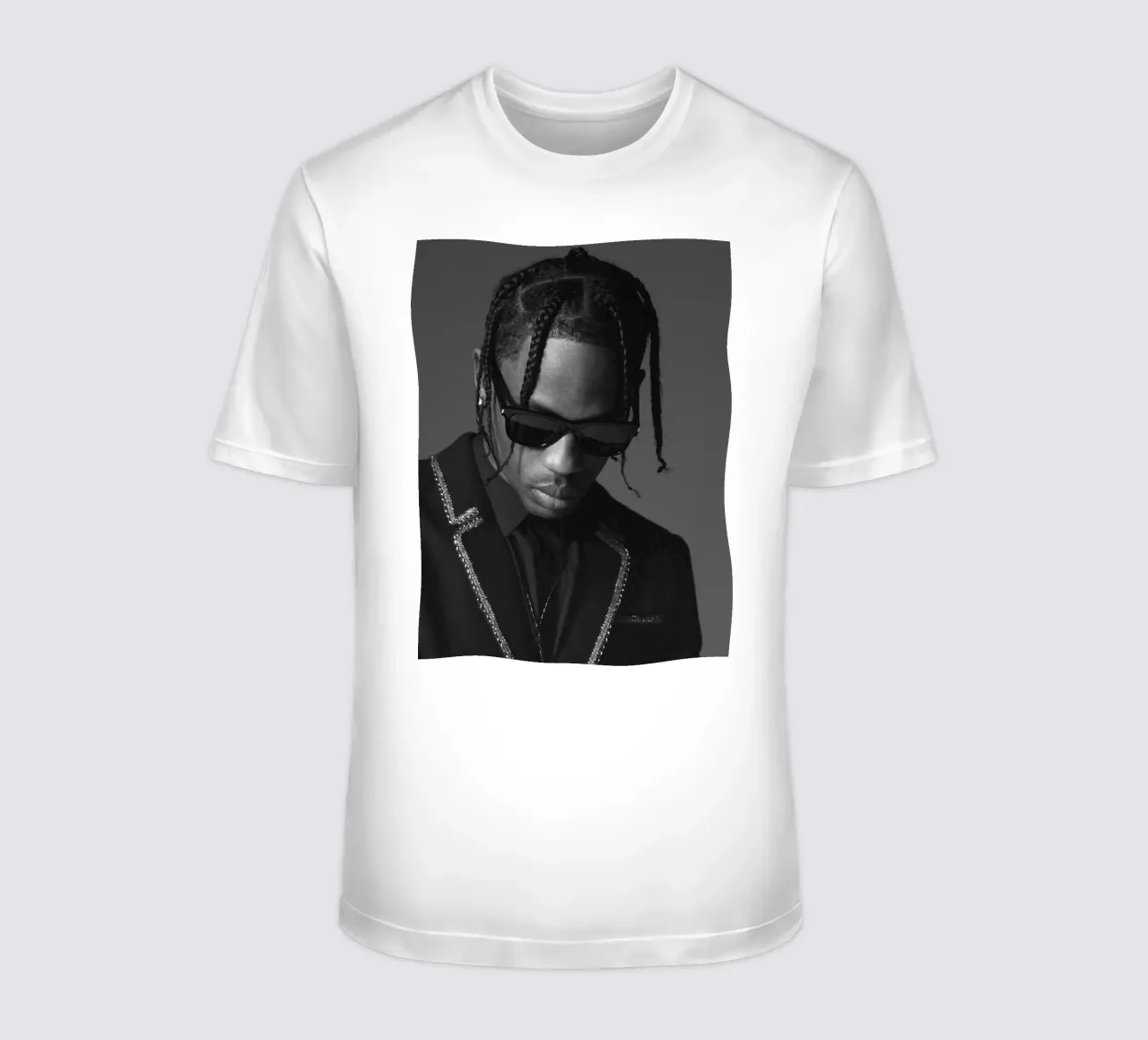 Black And White Formal Style From Travis Scott Poster t-shirt da IGOR G