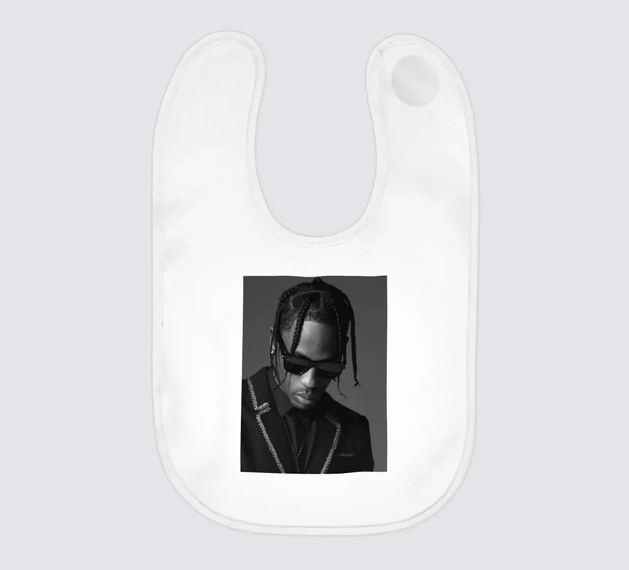 Black And White Formal Style From Travis Scott Poster bavaglino da IGOR G