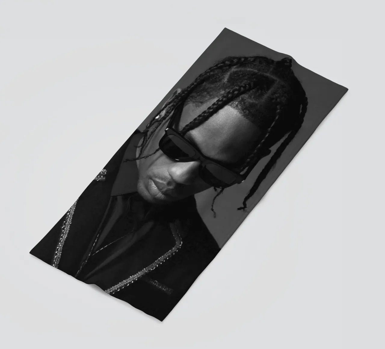 Black And White Formal Style From Travis Scott Poster telo mare da IGOR G