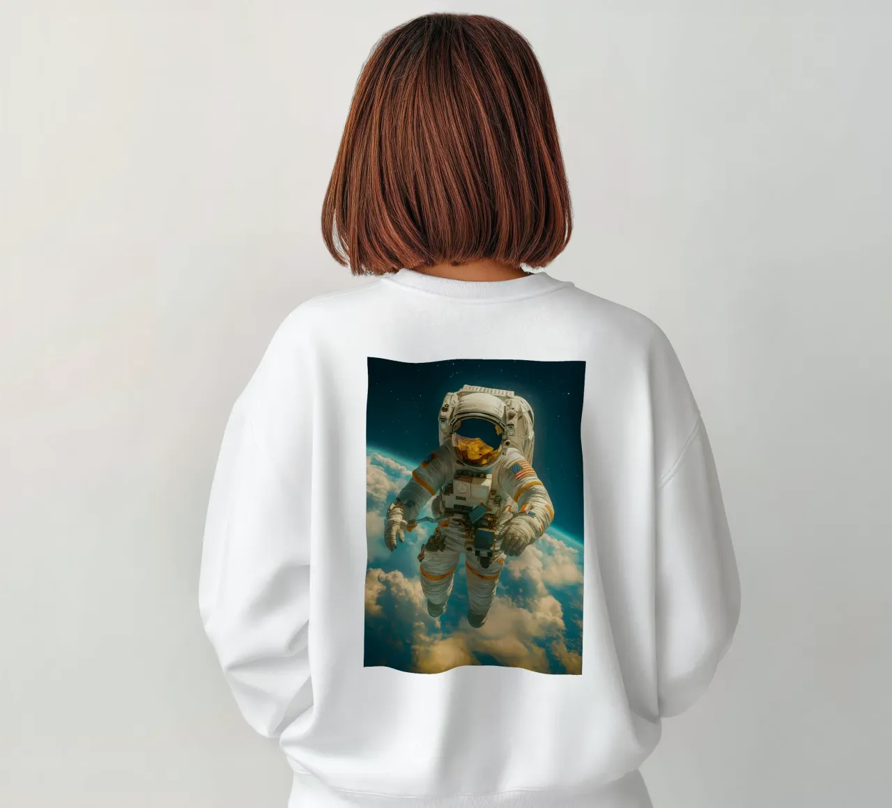 Astronauti nel cielo felpa da tamarind