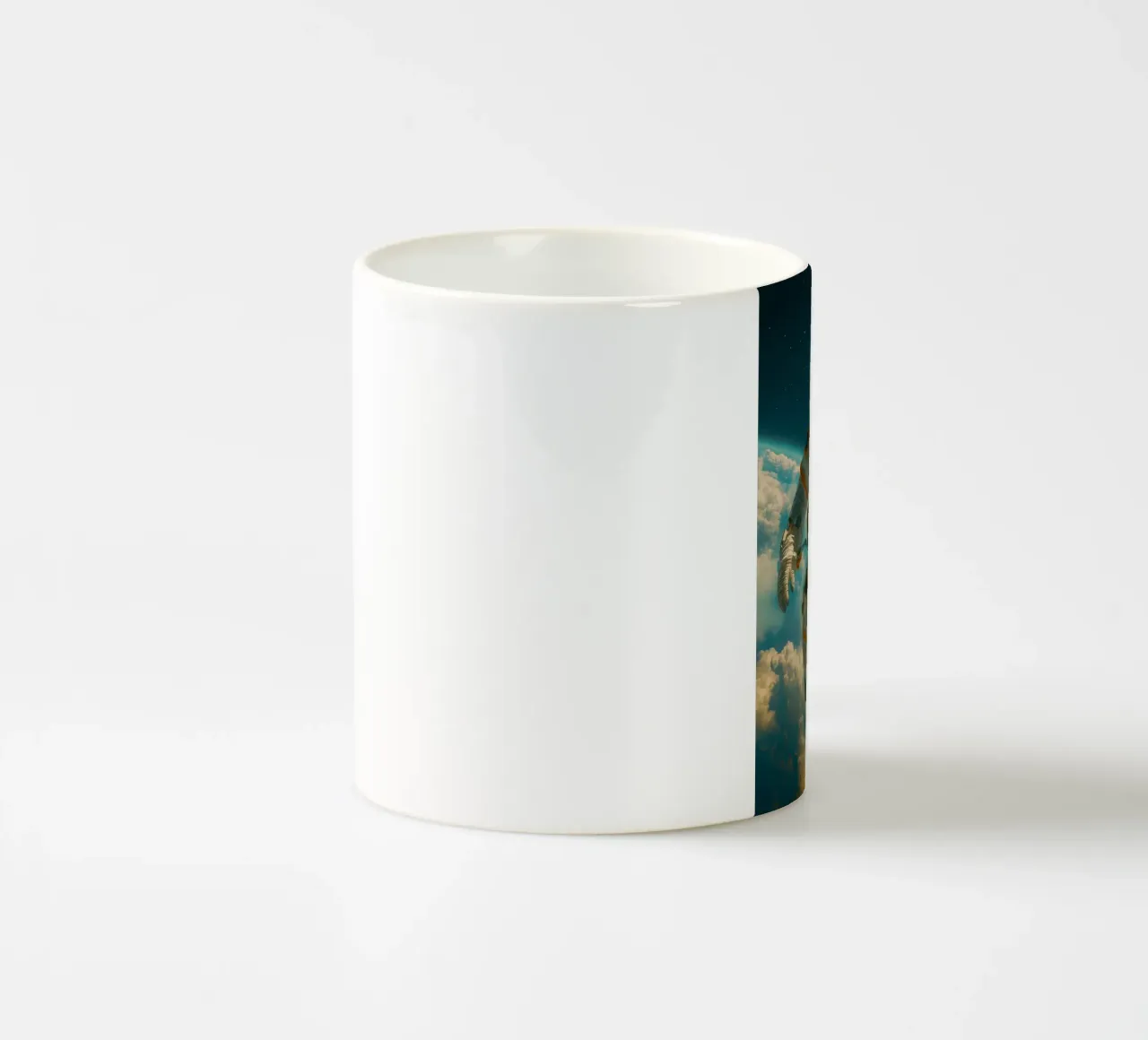 Astronauti nel cielo tazza in ceramica da tamarind