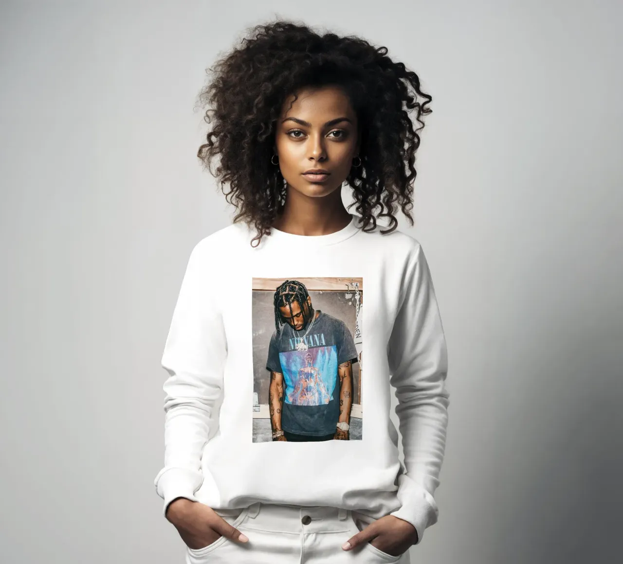 Handsome Travis Scott In Here Sweatshirt von IGOR G
