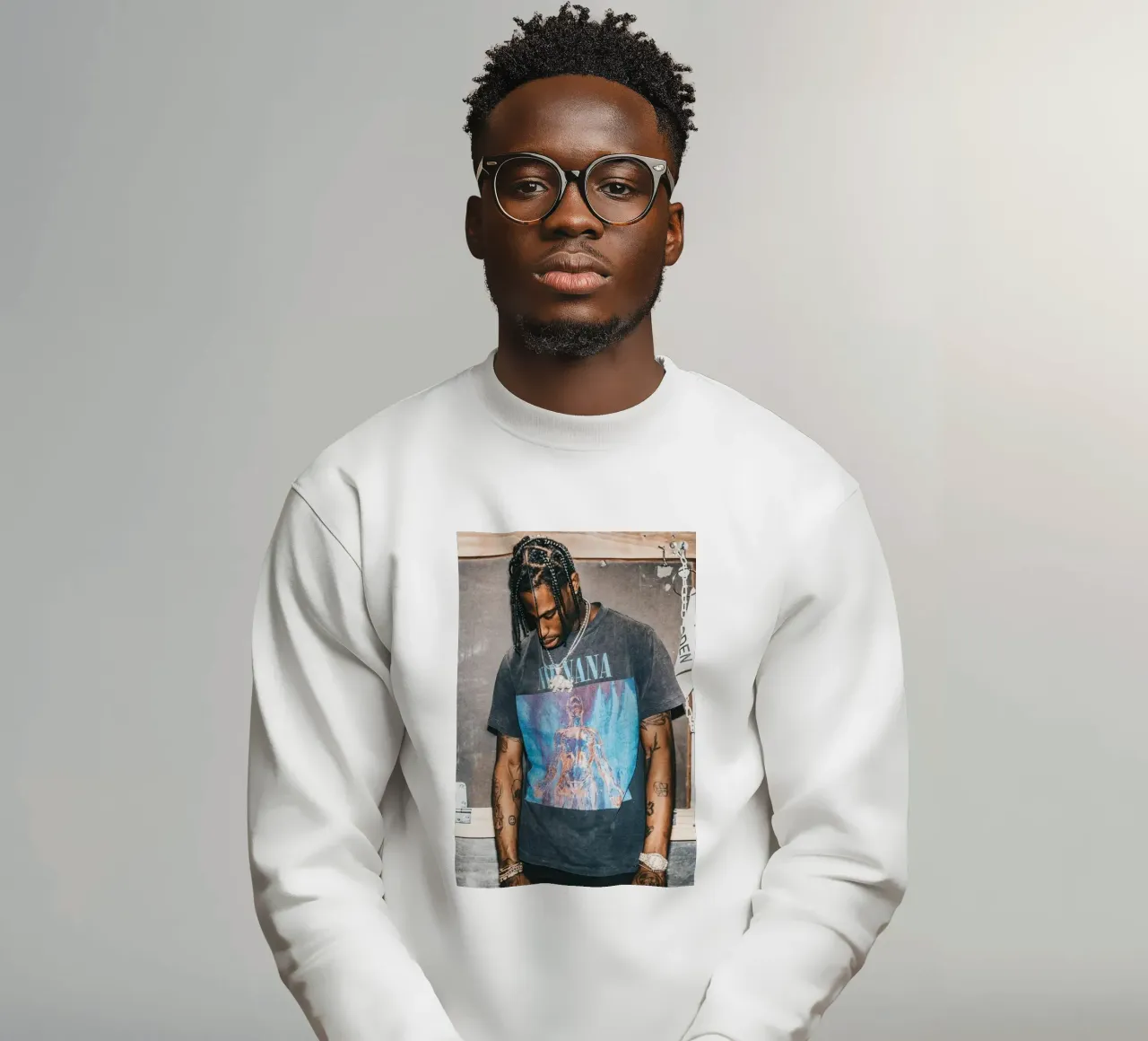 Handsome Travis Scott In Here Sweatshirt von IGOR G