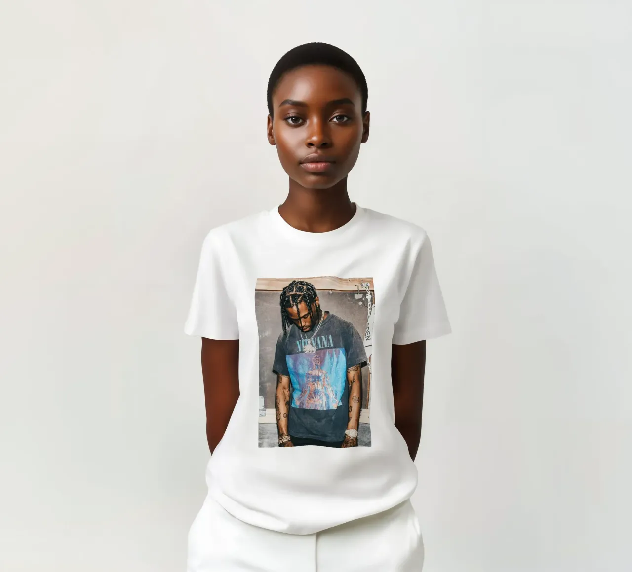 Handsome Travis Scott In Here t-shirt da IGOR G