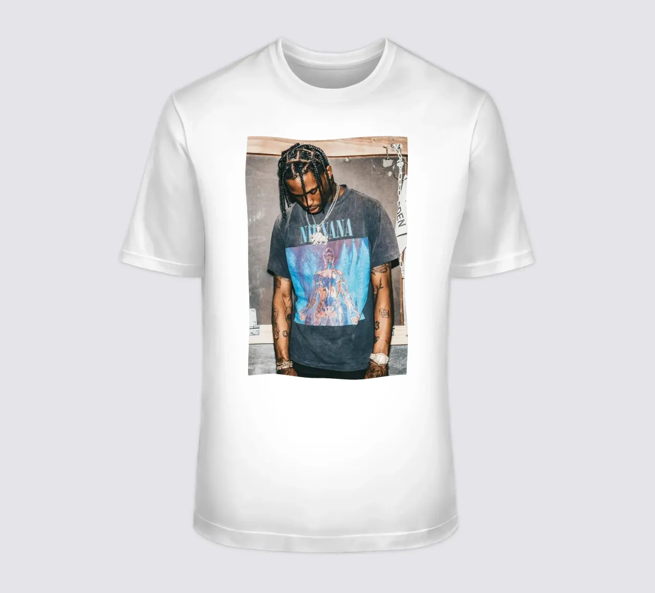 Handsome Travis Scott In Here t-shirt da IGOR G