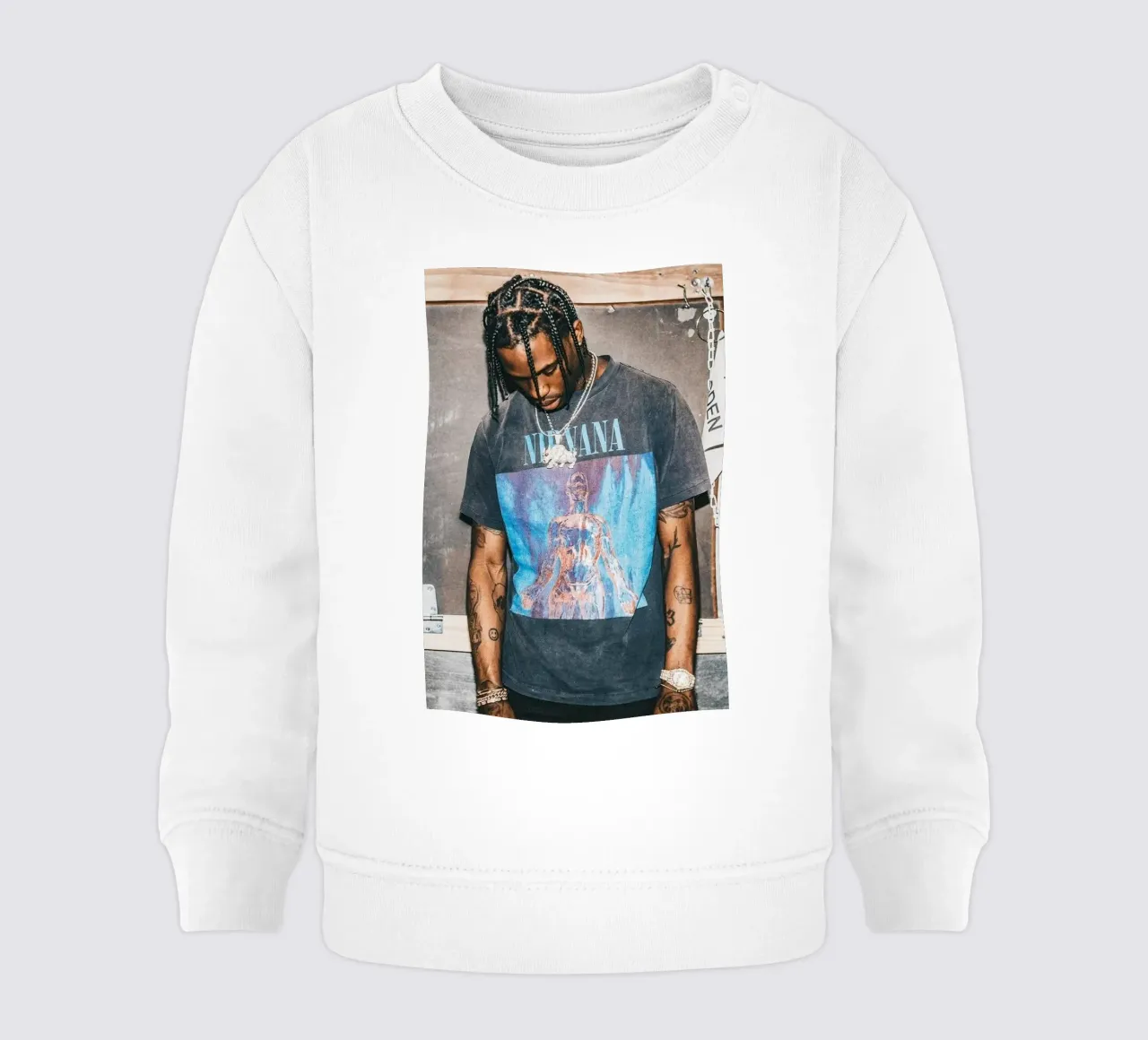 Handsome Travis Scott In Here felpa neonato da IGOR G