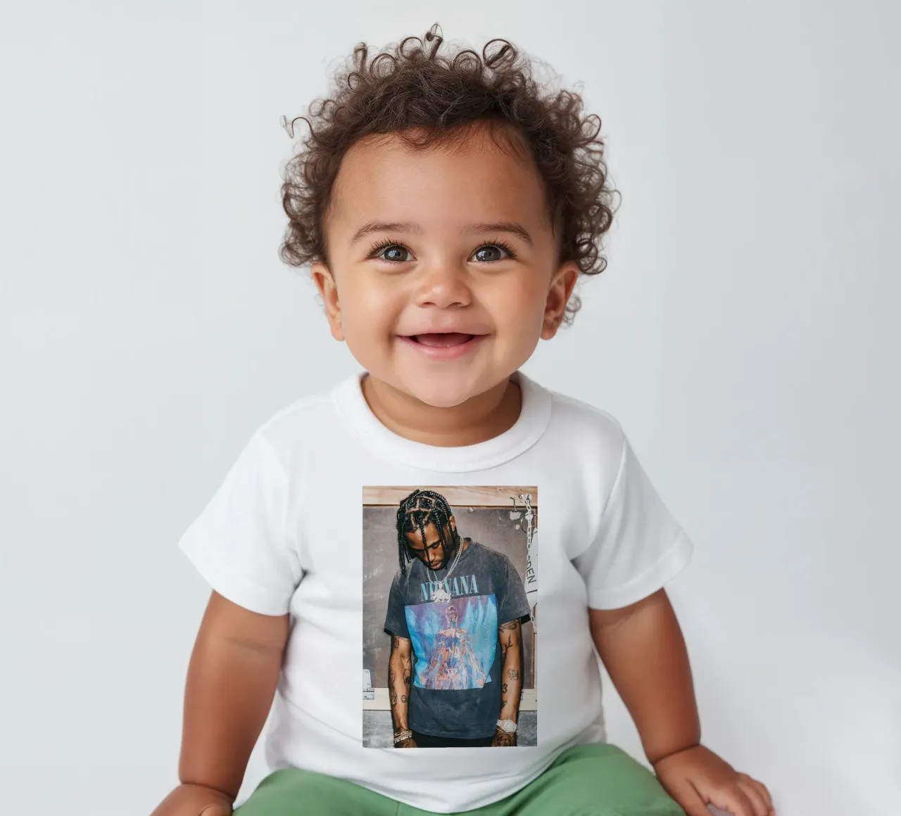 Handsome Travis Scott In Here maglietta neonato da IGOR G