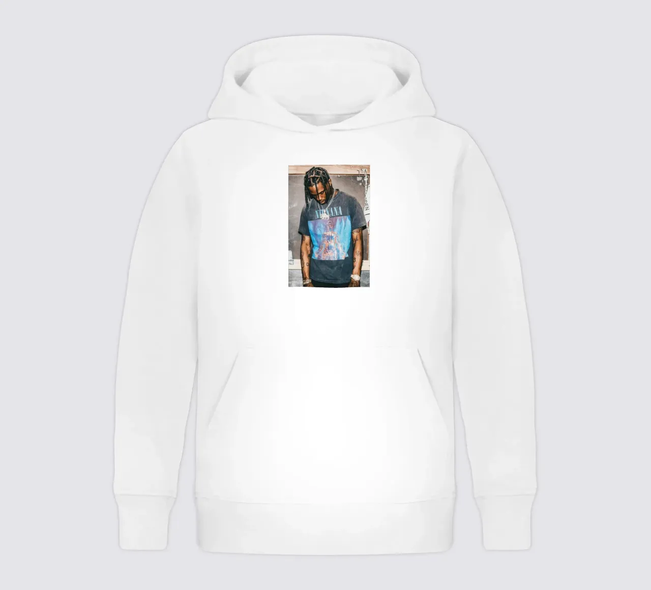 Handsome Travis Scott In Here felpa bambino con cappuccio da IGOR G