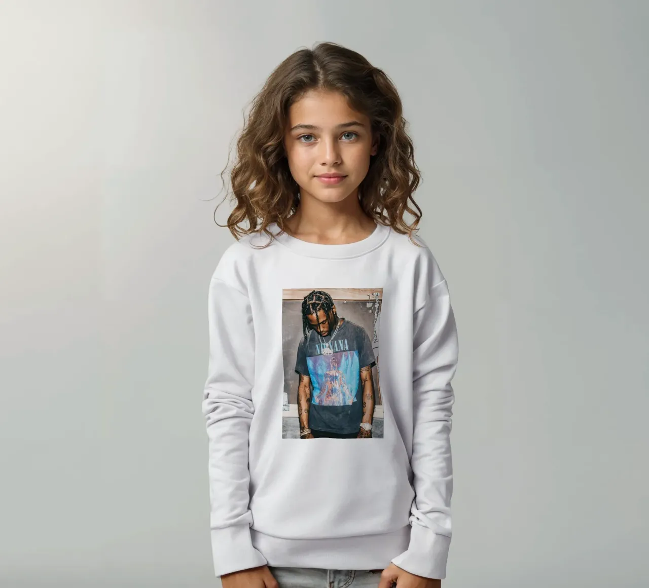 Handsome Travis Scott In Here sudadera para niño de IGOR G