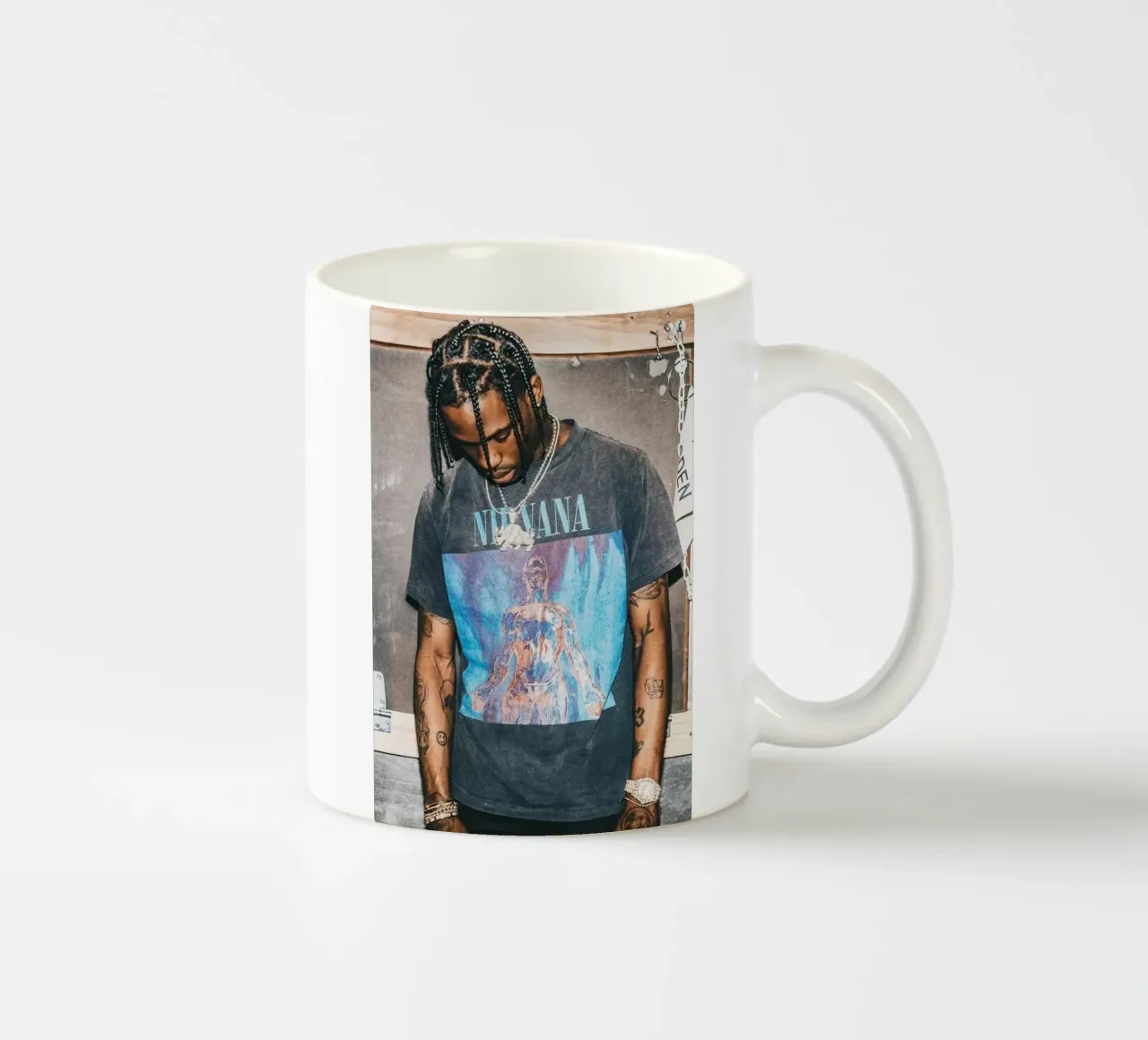 Handsome Travis Scott In Here tazza in ceramica da IGOR G