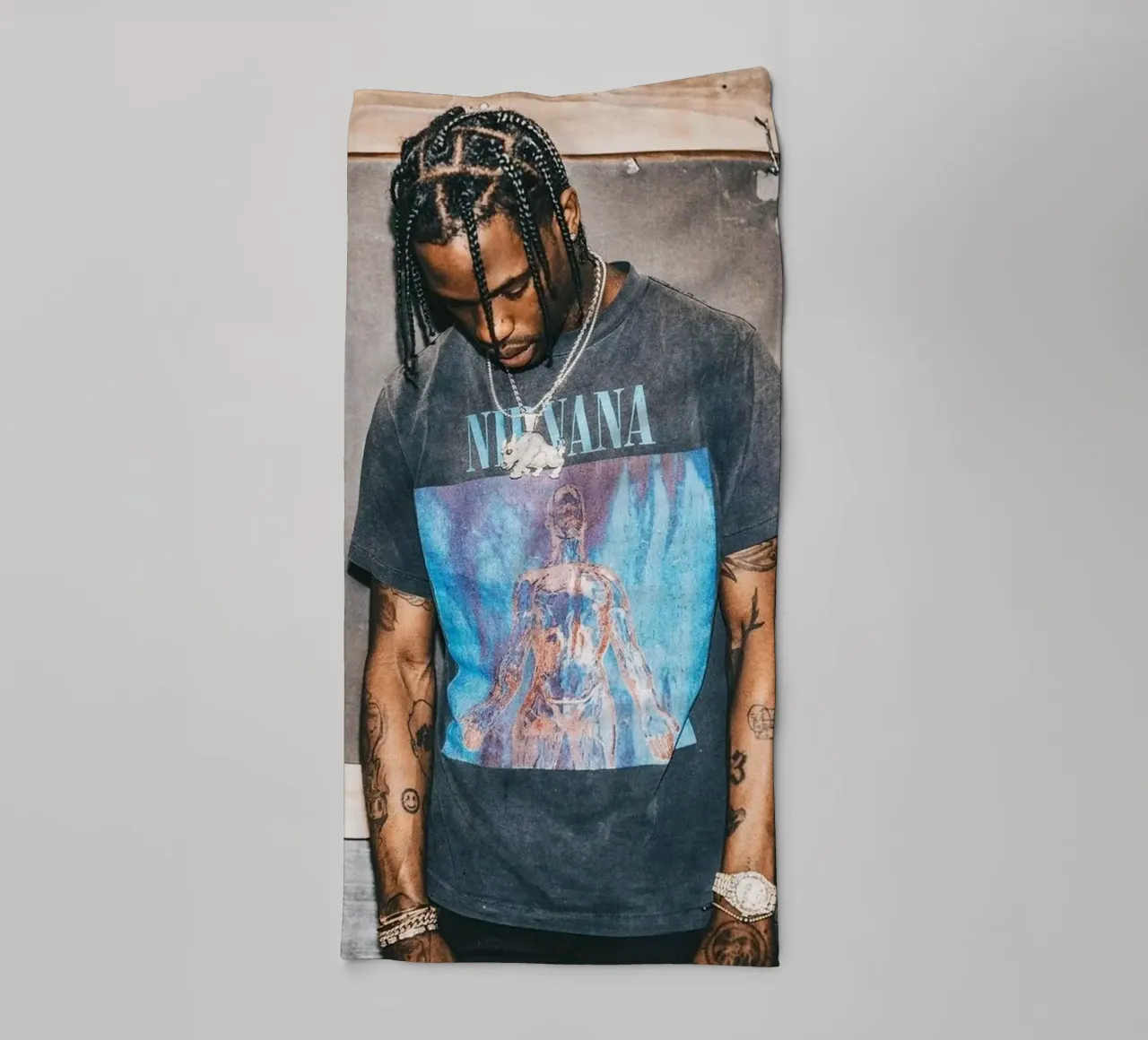 Handsome Travis Scott In Here Handtuch von IGOR G